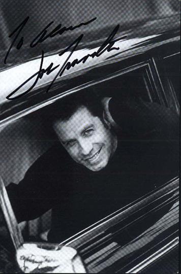 travolta01.jpg - John Joseph Travolta (* 18. Februar 1954 in Englewood, New Jersey, USA) ist ein US-amerikanischer Schauspieler, Sänger, Tänzer, Produzent, Scientologe und Autor italienischer Abstammung. ca 15 x 10 Originalkarte. 20 €